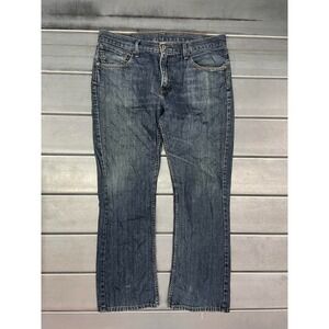 VTG Levis 527 Jeans Mens 36X32 ‎ Blue Medium Wash Denim Slim Bootcut 100% Cotton
